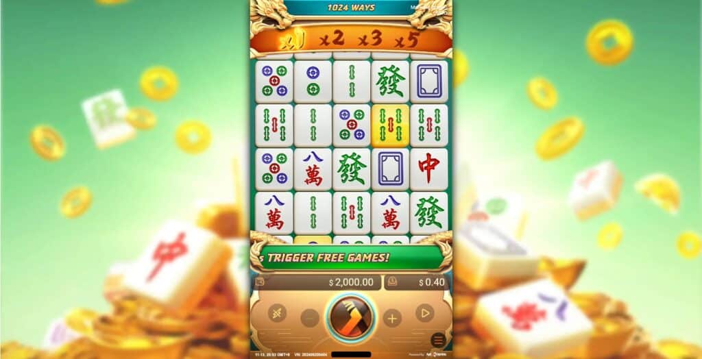 รูปแบบการชนะในเกม Mahjong Dragon